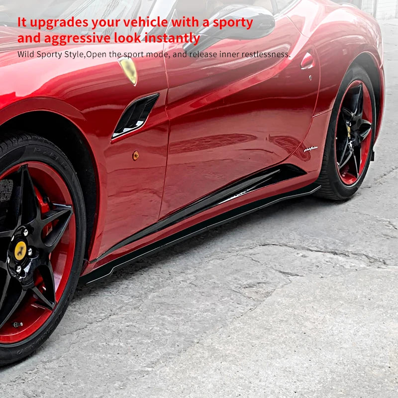 Ferrari California 09-18 Side Skirt Splitters Rocker Panels – Car Accessories | MotorWorld Marketplace