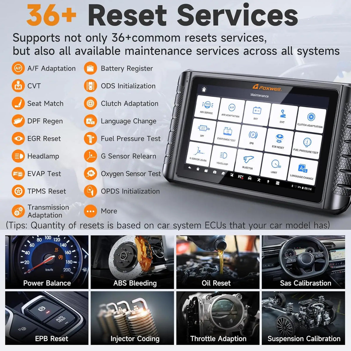 FOXWELL NT1009 Pro OBD2 Scanner, Bi-Directional, ECU Coding – Car Accessories | MotorWorld Marketplace