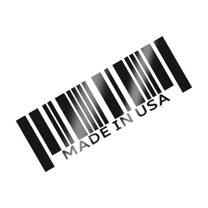 Universal USA Barcode Car Sticker – Premium Vinyl Decal