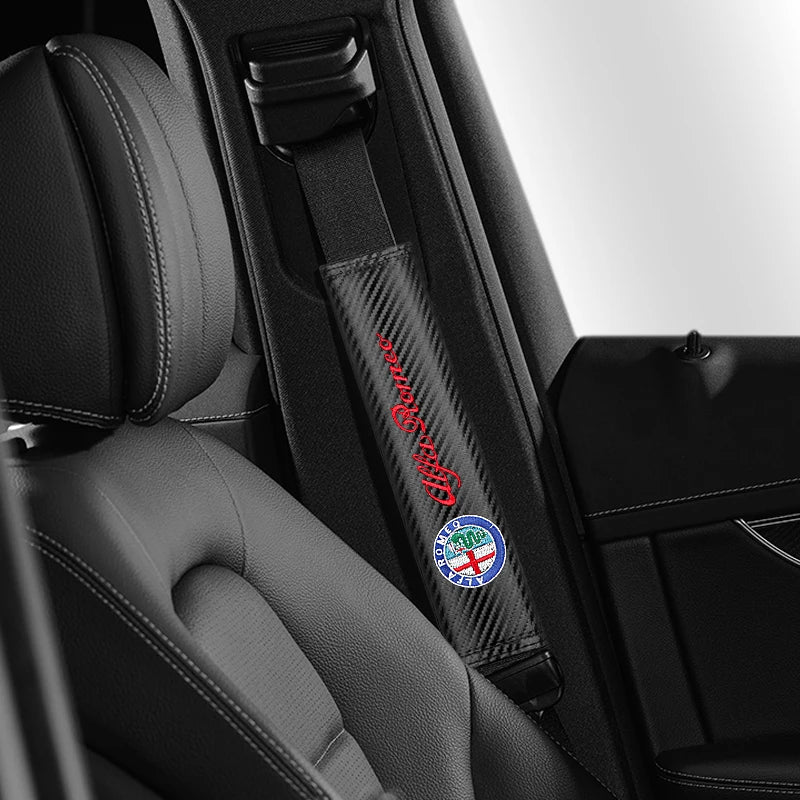 Leather Seat Belt Cover for Alfa Romeo