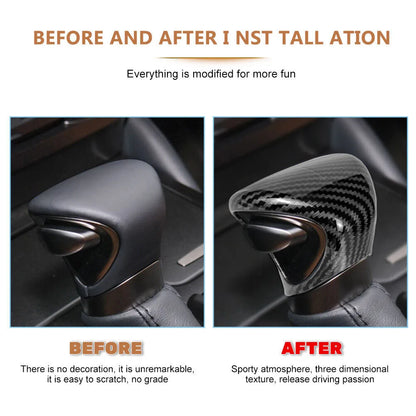 ABS Carbon Fiber Gear Knob Trim for Lexus