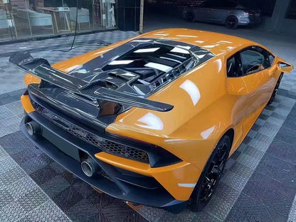 Dry Carbon Rear Trunk Lip Spoiler for Lamborghini Huracan LP580/610