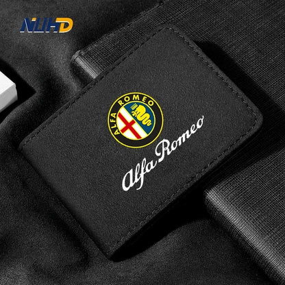Premium Suede License Holder for Alfa Romeo Giulia & More