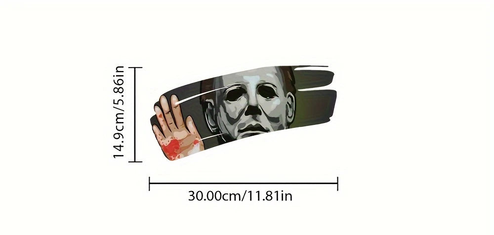 Halloween 3D Peeping Car Sticker Waterproof Auto Window Decor CH-WSJA-G 30x14.9CM – Car Accessories | MotorWorld Marketplace