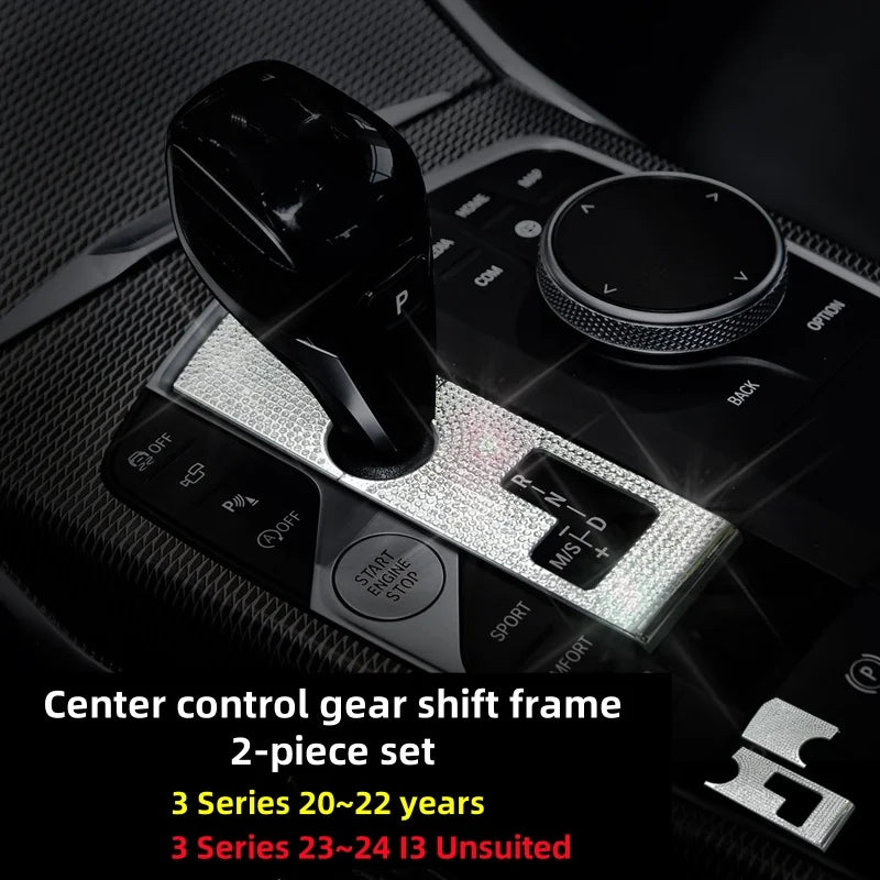 (NOT SOLD TO USA) BMW 3 Series/I3 20-24 Diamond AC Vent & Knob Trim Set Gear head frame China Mainland – Car Accessories | MotorWorld Marketplace