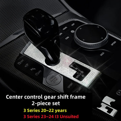 (NOT SOLD TO USA) BMW 3 Series/I3 20-24 Diamond AC Vent & Knob Trim Set Gear head frame China Mainland – Car Accessories | MotorWorld Marketplace