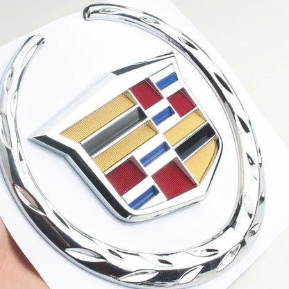(NOT SOLD TO USA) Cadillac Emblem Badge for SRX ATS XTS 2017-2021, 1PC – Car Accessories | MotorWorld Marketplace