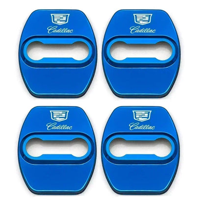 (NOT SOLD TO USA) 4pcs Door Lock Cover Stickers for Cadillac CTS ATS Escalade A-Blue – Car Accessories | MotorWorld Marketplace