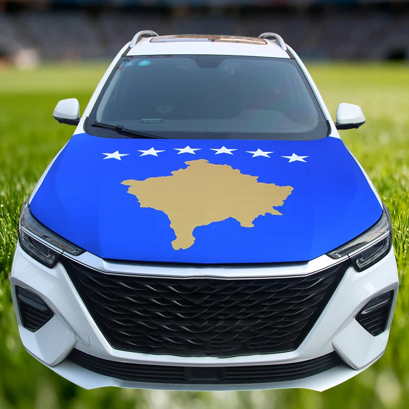 National Flag Car Hood Cover 115x160CM – Custom Engine Wrap