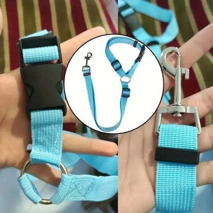 Adjustable Pet Car Seat Belt Headrest Restraint – Safe Travel – Car Accessories | MotorWorld Marketplace
