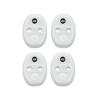 4Pcs Silicone Door Lock Covers for Hyundai