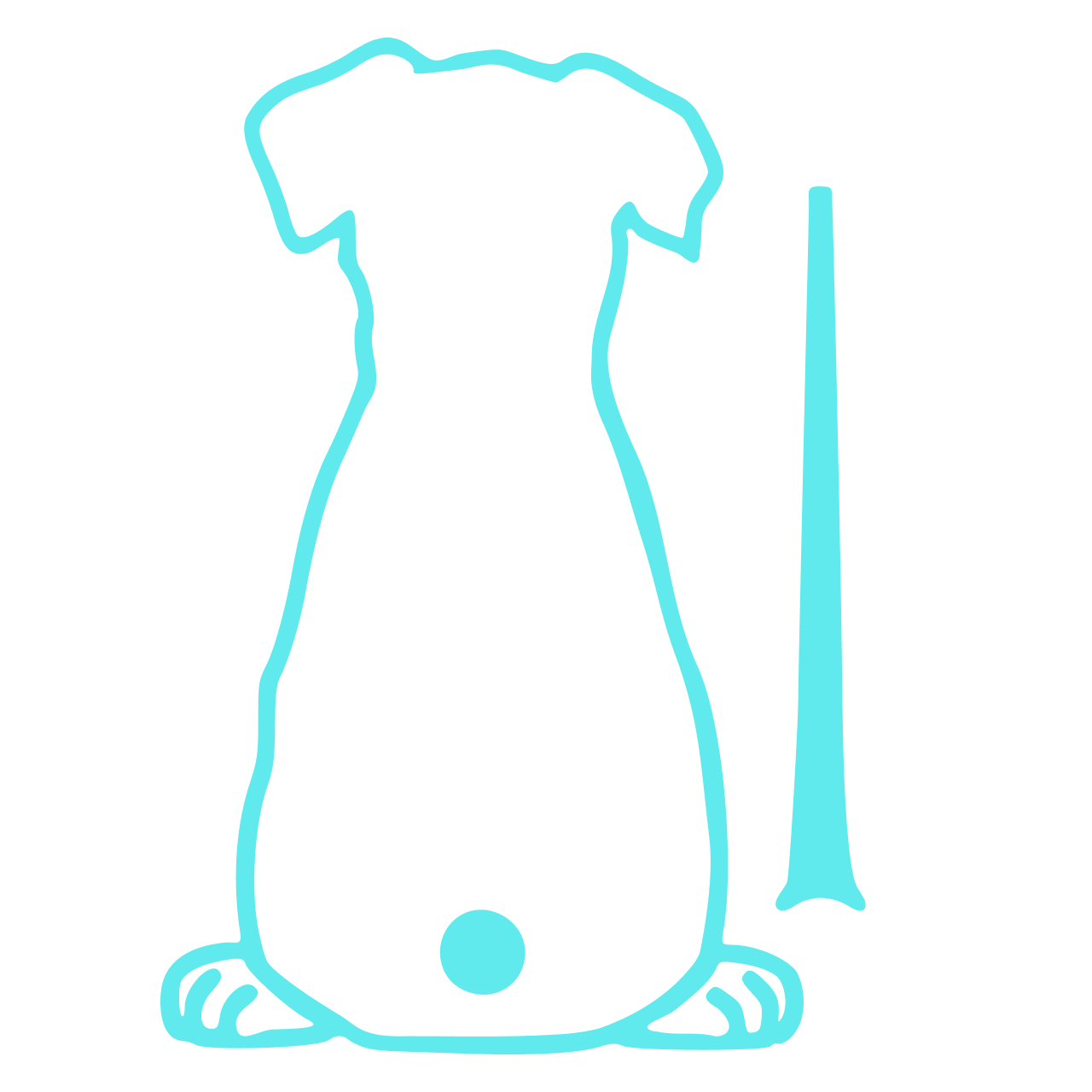 Cute Dog Wiggling Tail Rear Wiper Decal – Waterproof Vinyl mint 17X12cm – Car Accessories | MotorWorld Marketplace