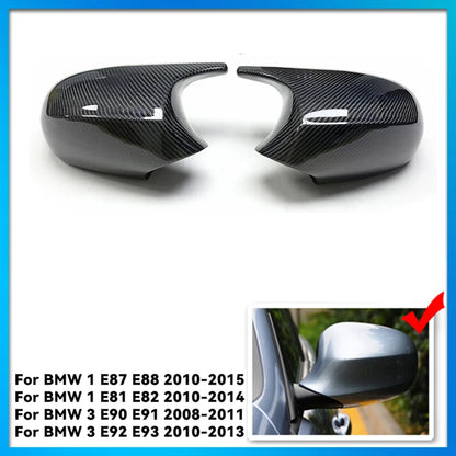 BMW E90-E93 Carbon Fiber M3 Style Rear Mirror Covers Carbon Fiber 1 – Car Accessories | MotorWorld Marketplace