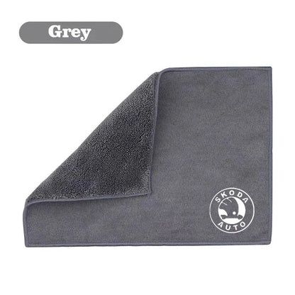 Premium Microfiber Towel for Skoda