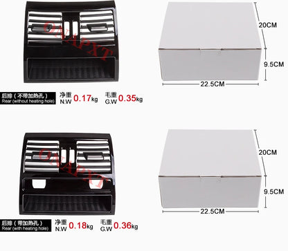 Grille de ventilation de climatisation pour BMW F10 F11 F18, conduite à gauche, arrière, gauche et droite