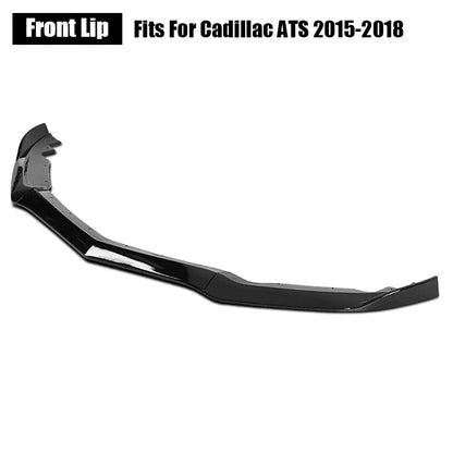 Carbon Fiber Front Lip Trim for Cadillac ATS 2015-2018