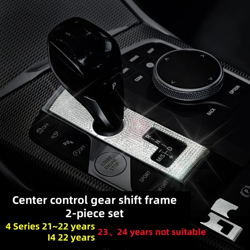 (NOT SOLD TO USA) BMW 4 Series 21-24 Diamond AC Vent & Knob Trim Decor Gear head frame China Mainland – Car Accessories | MotorWorld Marketplace