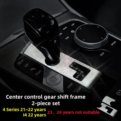 (NOT SOLD TO USA) BMW 4 Series 21-24 Diamond AC Vent & Knob Trim Decor Gear head frame China Mainland – Car Accessories | MotorWorld Marketplace
