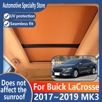 Buick LaCrosse 17-19 Panoramic Sunroof Suede Insulation Visor – Car Accessories | MotorWorld Marketplace