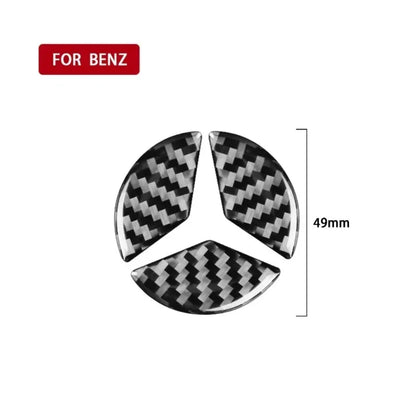 Carbon Fiber Red Steering Wheel Trim for Benz CLA GLA C E 16-19 – Car Accessories | MotorWorld Marketplace
