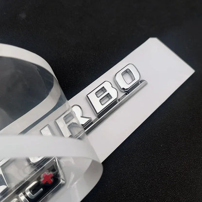ABS Chrome Trunk Emblem for Mercedes A35 A45 AMG W177/W176
