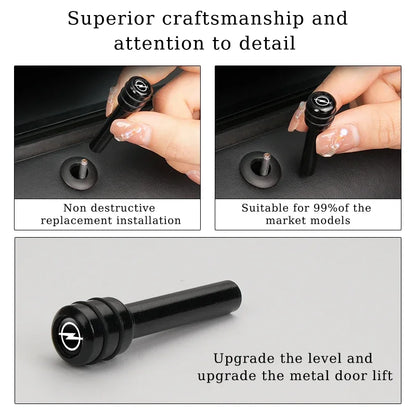 Door Lock Pins Knobs For Opel Corsa Astra Zafira