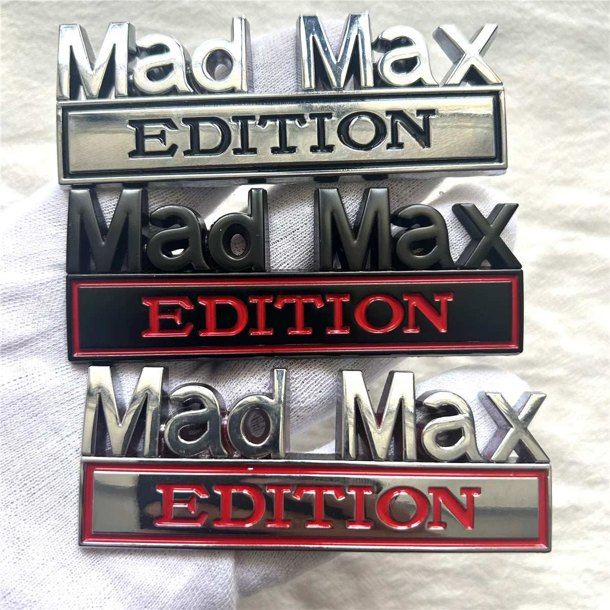 MAD MAX EDITION Metal Car Logo Emblem – Pro Grade Decal – Car Accessories | MotorWorld Marketplace