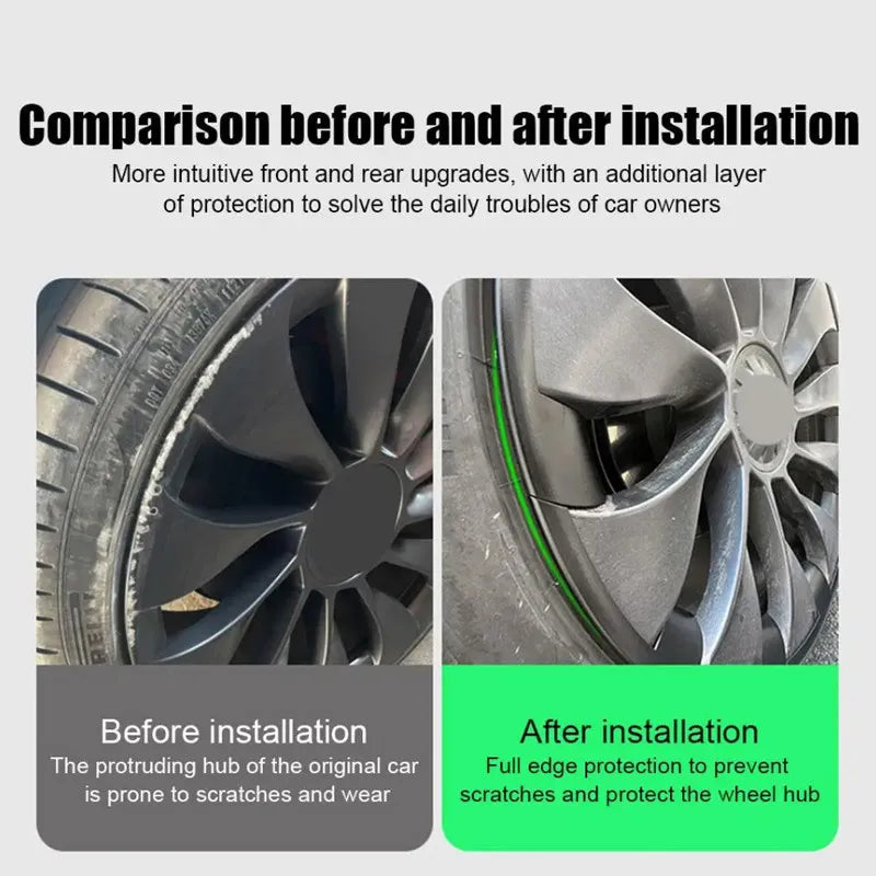 21" Uberturbine Wheel Cover Rim Protector for Tesla Y 21-24 – Car Accessories | MotorWorld Marketplace