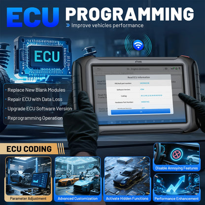 XTOOL IP919 Pro Scanner: ECU, Key, 51+ Resets, CAN FD/DOIP – Car Accessories | MotorWorld Marketplace