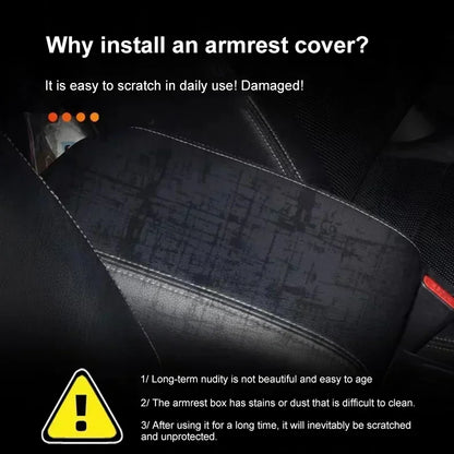 Premium Armrest Console Cover Pad for Mazda 2 3 5 CX-5 CX7