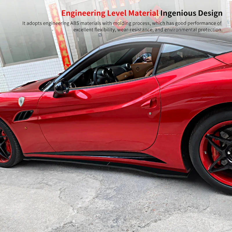 Ferrari California 09-18 Side Skirt Splitters Rocker Panels – Car Accessories | MotorWorld Marketplace