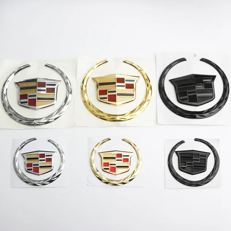 (NOT SOLD TO USA) Cadillac Emblem Badge for SRX ATS XTS 2017-2021, 1PC – Car Accessories | MotorWorld Marketplace