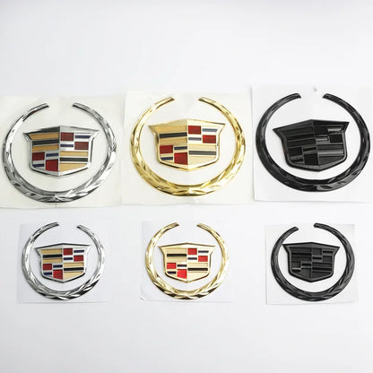 (NOT SOLD TO USA) Cadillac Emblem Badge for SRX ATS XTS 2017-2021, 1PC – Car Accessories | MotorWorld Marketplace