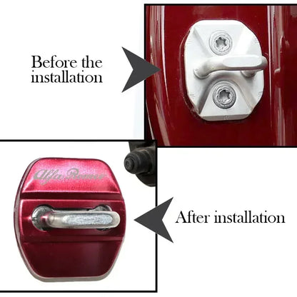 4Pcs Door Lock Cover for Alfa Romeo – Car Accessories | MotorWorld Marketplace
