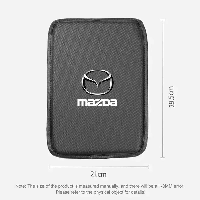 Premium Armrest Console Cover Pad for Mazda 2 3 5 CX-5 CX7