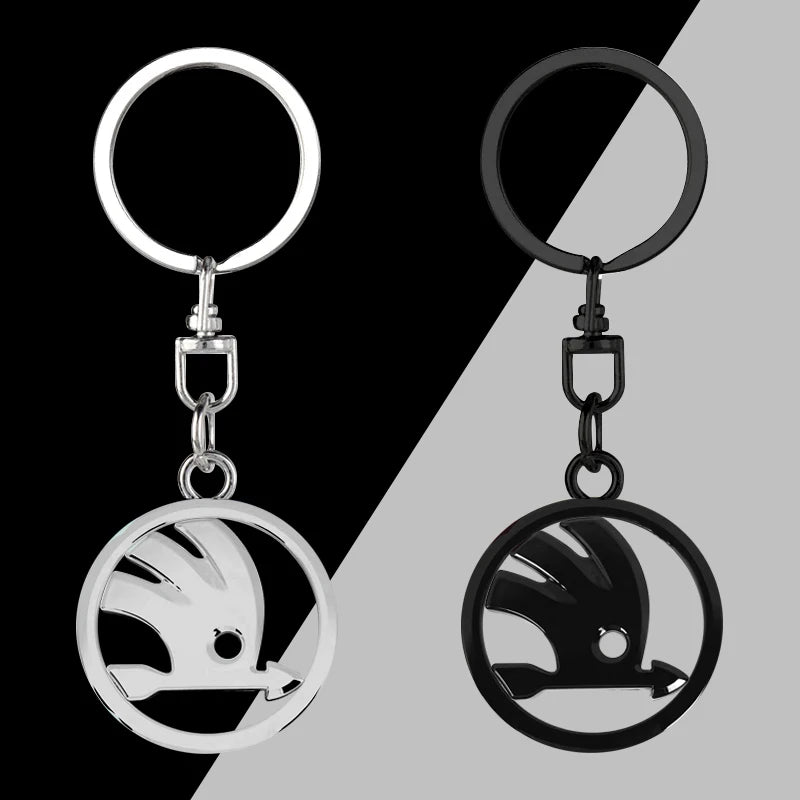 Premium Metal Keychain for Skoda