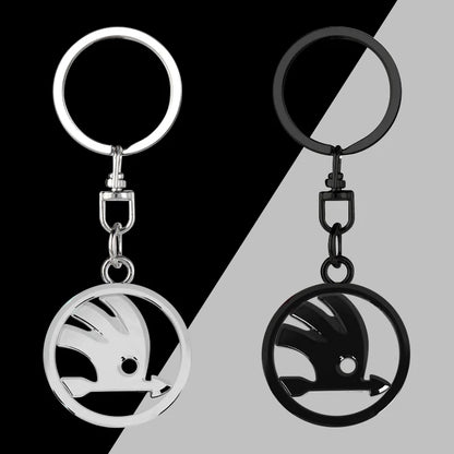 Premium Metal Keychain for Skoda