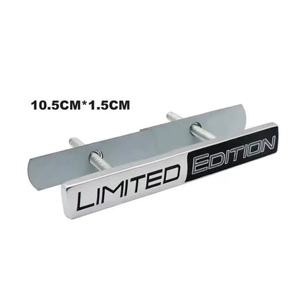 Universal Limited Edition Metal Emblem Badge