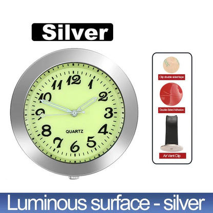 Luminous Quartz Stick-On Car Clock – Pro Auto Accessory