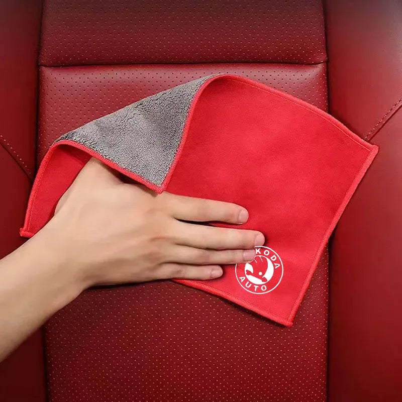 Premium Microfiber Towel for Skoda