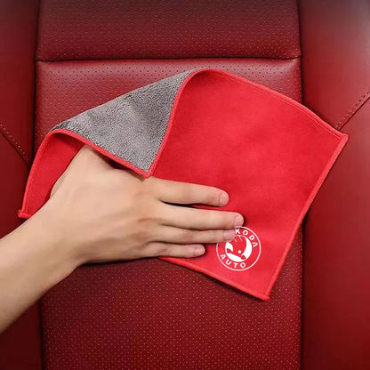Premium Microfiber Towel for Skoda