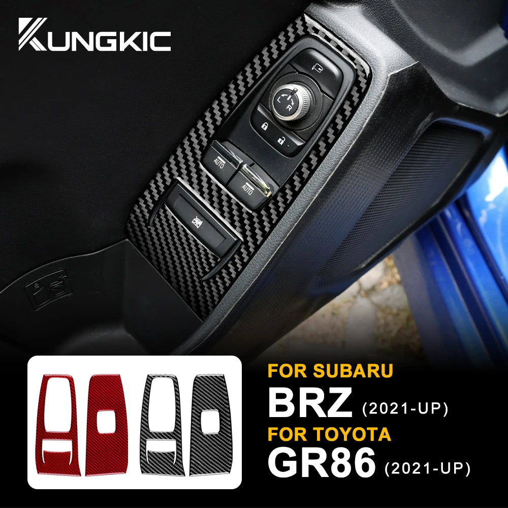 Real Carbon Fiber Door Panel Sticker for BRZ GR86 21-24 – Car Accessories | MotorWorld Marketplace