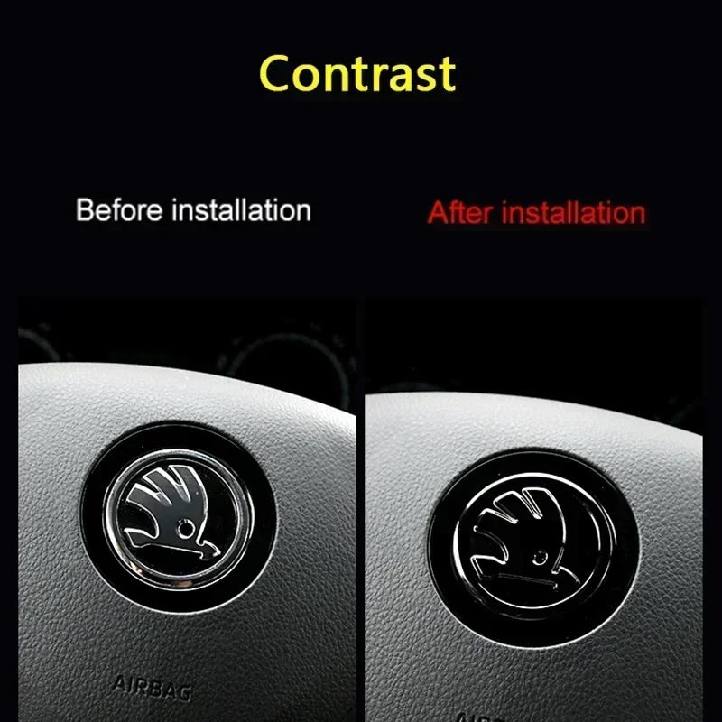 Steering Wheel Emblem for Skoda