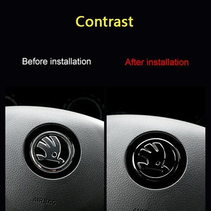 Steering Wheel Emblem for Skoda