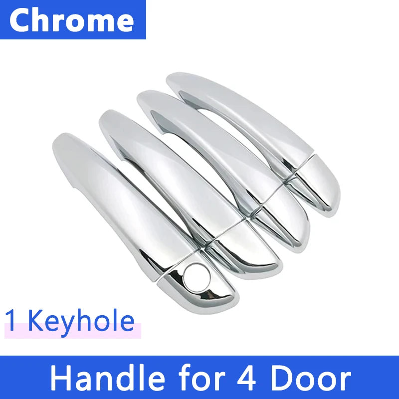 Citroen C4 MK3 2021-2023 Door Handle Trim Cover Rustproof Metallic Silver 4pcs – Car Accessories | MotorWorld Marketplace
