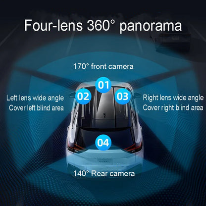 4CH 4K Hidden Dash Cam, APP, Night Vision, 24/7 Parking, G-Sensor – Car Accessories | MotorWorld Marketplace