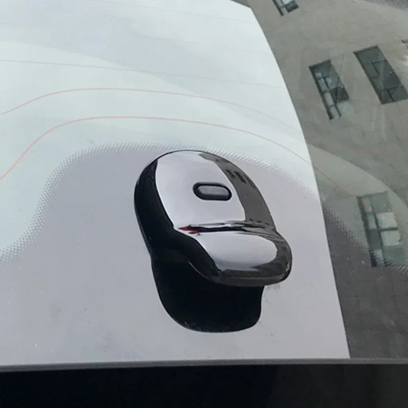 Trunk Door Handle Cover & Rear Sticker for Smart 453 Fortwo