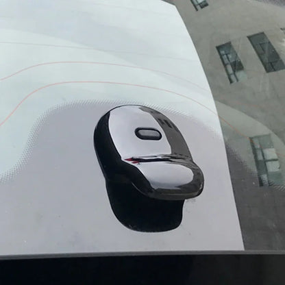 Trunk Door Handle Cover & Rear Sticker for Smart 453 Fortwo