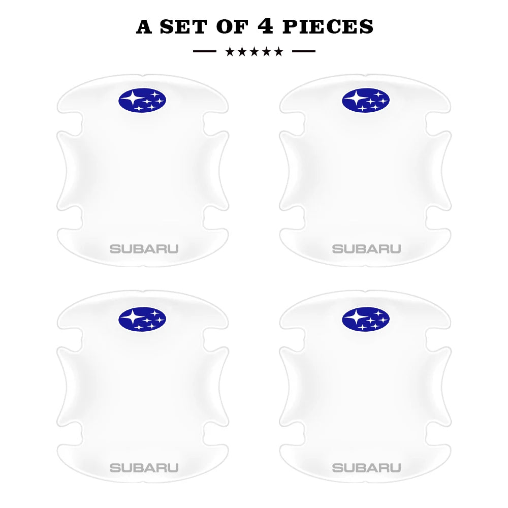 (NOT SOLD TO EUROPE) 8PCS Door Bowl & Mirror Protector Film for Subaru Models Door bowl-4pcs SUBARU-TM – Car Accessories | MotorWorld Marketplace