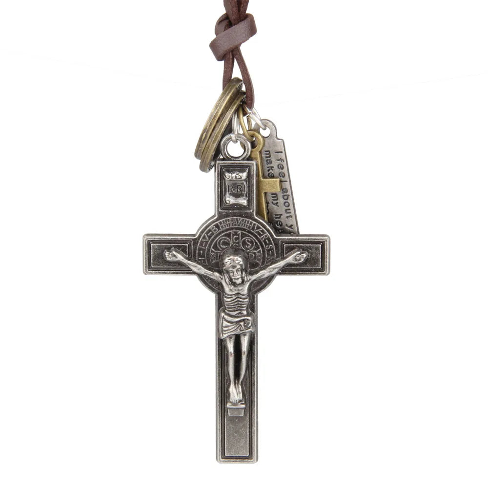 Retro Cross Pendant for Car – Jesus Rearview Ornament Gift – Car Accessories | MotorWorld Marketplace